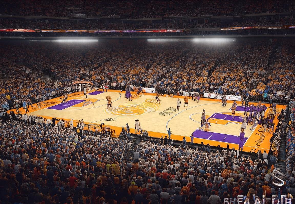 2018年NBA雷霆VS湖人巅峰对决：激情火花四溅